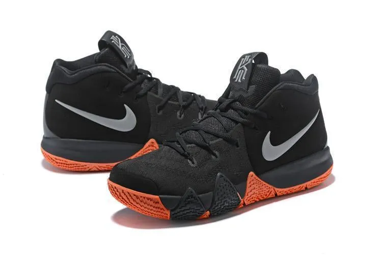 Nike Kyrie 4 Black Orange Men Basketball Shoes Sale Size US 7,8,8.5,9.5,10,11,12 Asics Olympic Weightlifting Shoes