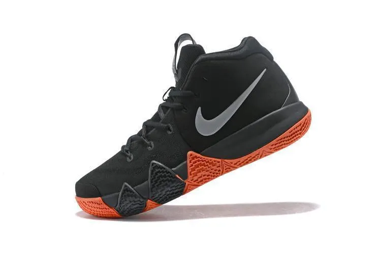 Nike Kyrie 4 Black Orange Men Basketball Shoes Sale Size US 7,8,8.5,9.5,10,11,12 Asics 0 Drop Shoes