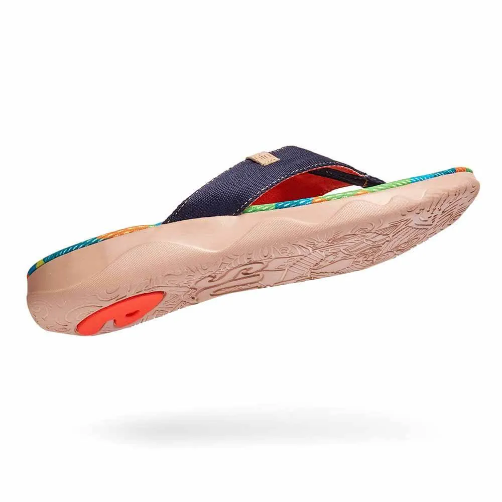 Sports Slip On Shoes Greenery Women Majorca Flip Flops