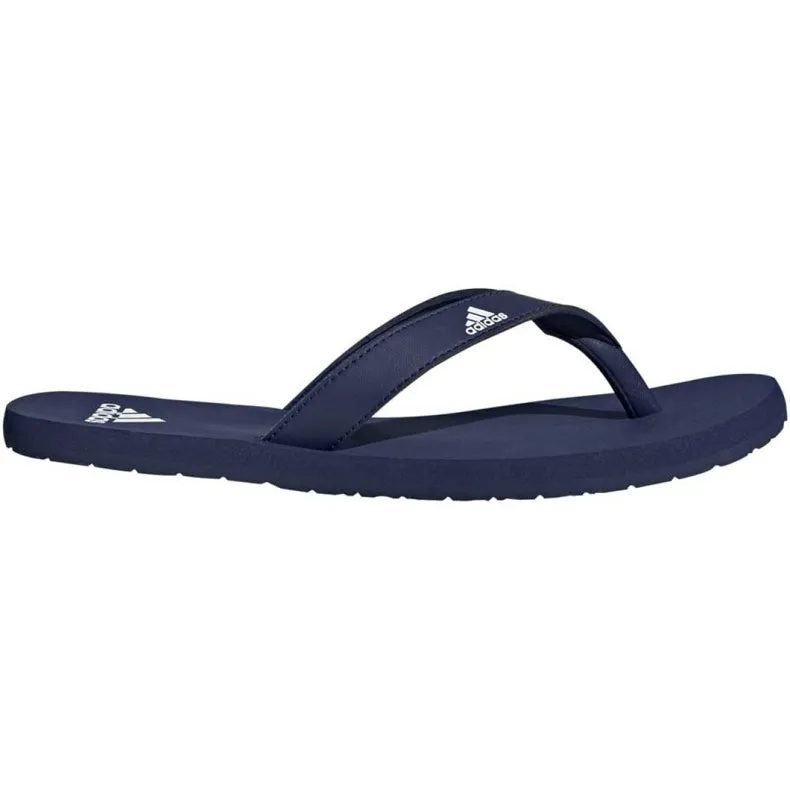 Adidas Mens Dark Blue/White Eezay Flip Flop Casual Thongs Pali Hawaii Sandals