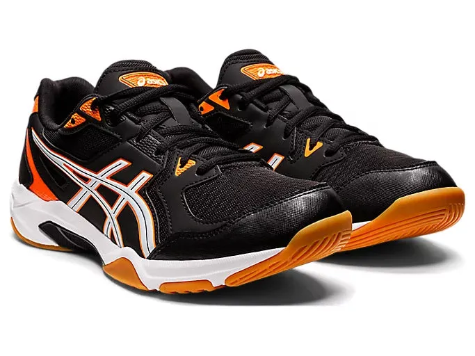 Asics Gel-Rocket 10 Men Black/Shocking Orange Asics Shoes For Metatarsalgia