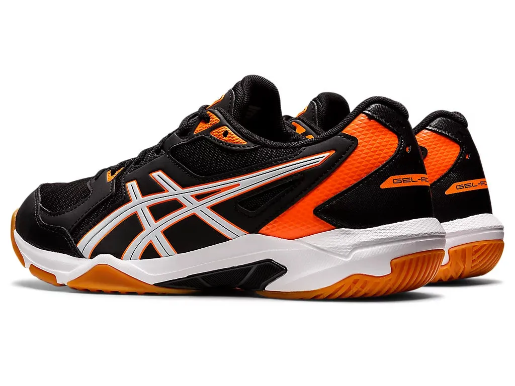 Asics Gel-Rocket 10 Men Black/Shocking Orange Brand New Asics Shoes