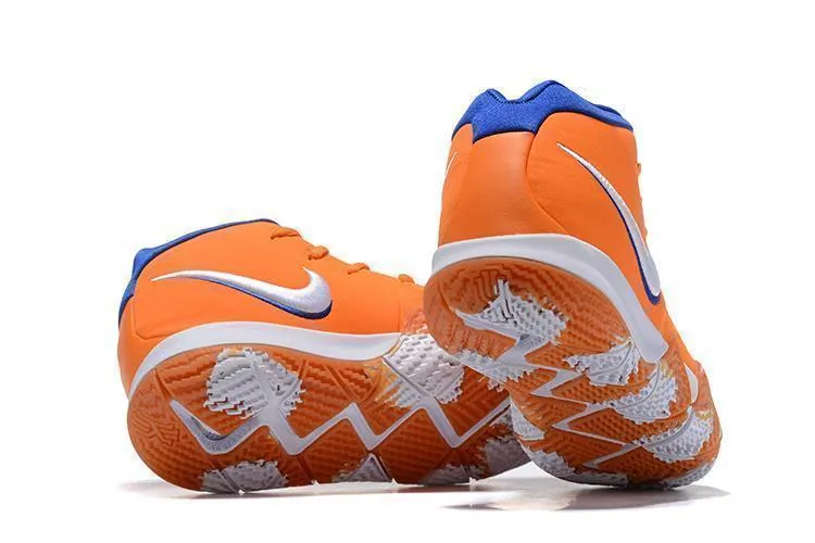 Cheap Asics Running Shoes Online Nike Kyrie 4 Orange Men Basketball Shoes Sale Size US 7-12