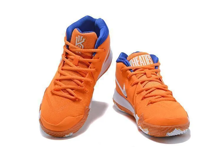 Asics 80s Shoes Nike Kyrie 4 Orange Men Basketball Shoes Sale Size US 7-12