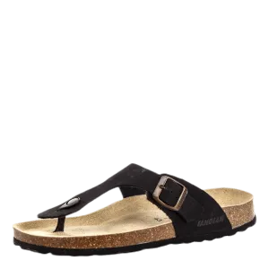 Cross Sandals Geneve Nubuck Black