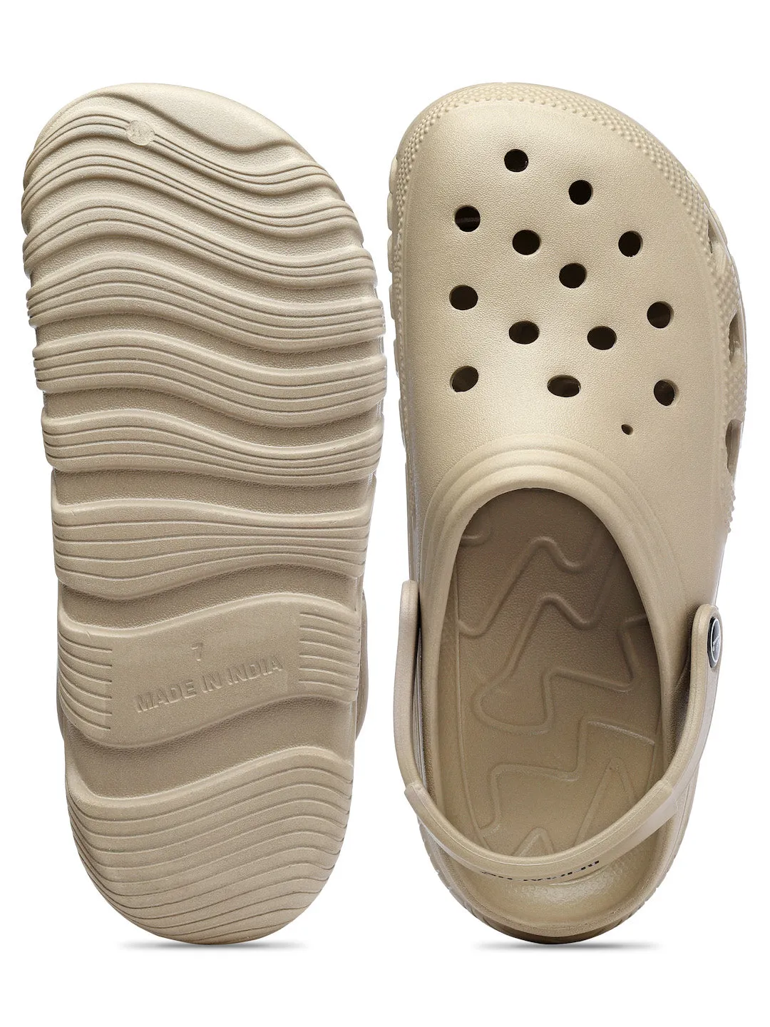 Slippers Pin Bersache Extra Soft Classic Casual with  Regular wear with Ultra Soft & Flexibility Technology Flip Flop for Men's & Boy's (6091-Beige)