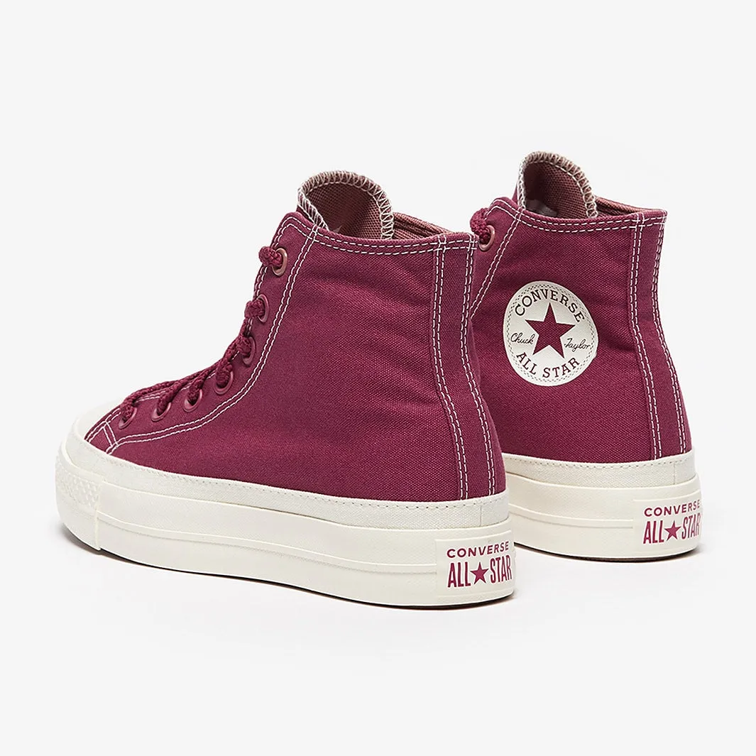 Converse Womens Chuck Taylor All Star Lift Platform Crewson Lo Crazy Horse Leather Casual Shoes