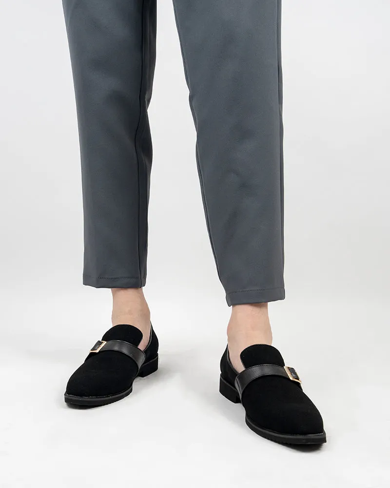 Men's Slip On Monk-Strap Suede Slipper Penny Moccasin Loafers Loafers Wikipedia