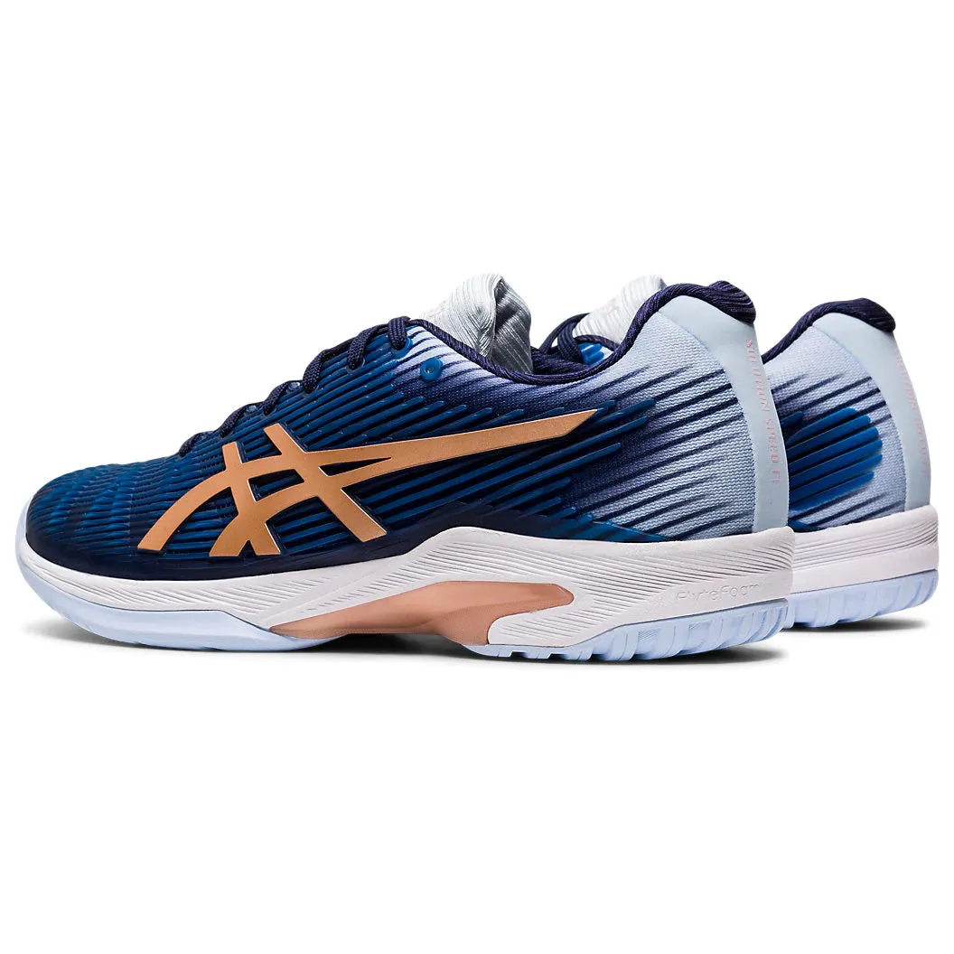 Asics Solution Speed FF Peacoat Womens Tennis Shoes Asics Gt-1000 10 Running Shoes