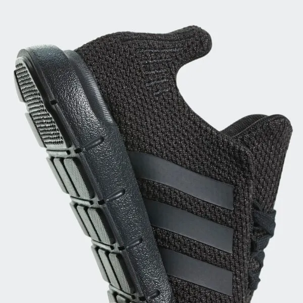 Kid's adidas Originals Swift Run Shoes Triple Black Adidas Carbon Fiber Running Shoes