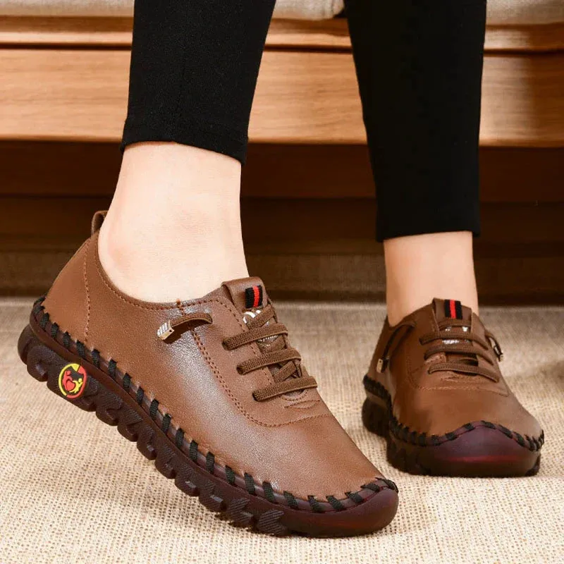Ultra-Soft Orthopedic Shoes for Women Moschino Loafers