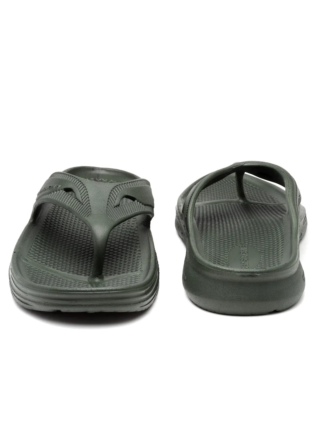 Bersache Extra Soft Classic Casual with  Regular wear with Ultra Soft & Flexibility Technology Flip Flop for Men's & Boy's (6121-Green) Designer Slides