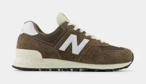 New Balance 574 Mens Running Shoes (Dark Mushroom/Angora) New Balance Vegan Trainers