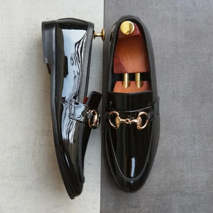 Adler Shoe - AS 2800 -BLK(p) Spanish Loafers