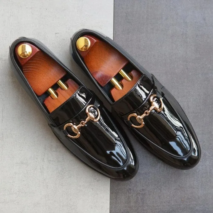 Loafers Hush Adler Shoe - AS 2800 -BLK(p)