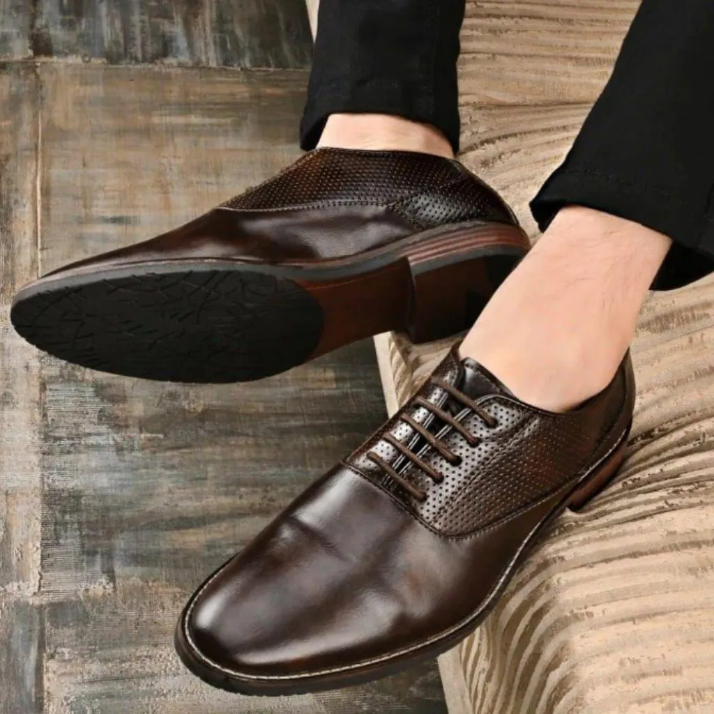 Travel Sandals Unique Formal Oxford Loafers Shoes For Men