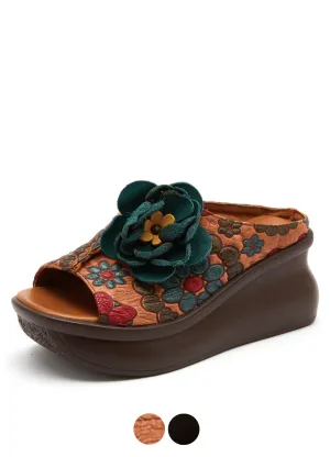 USS Shoes Nayib Women's Leather Clogs Casual Shoes For Daily