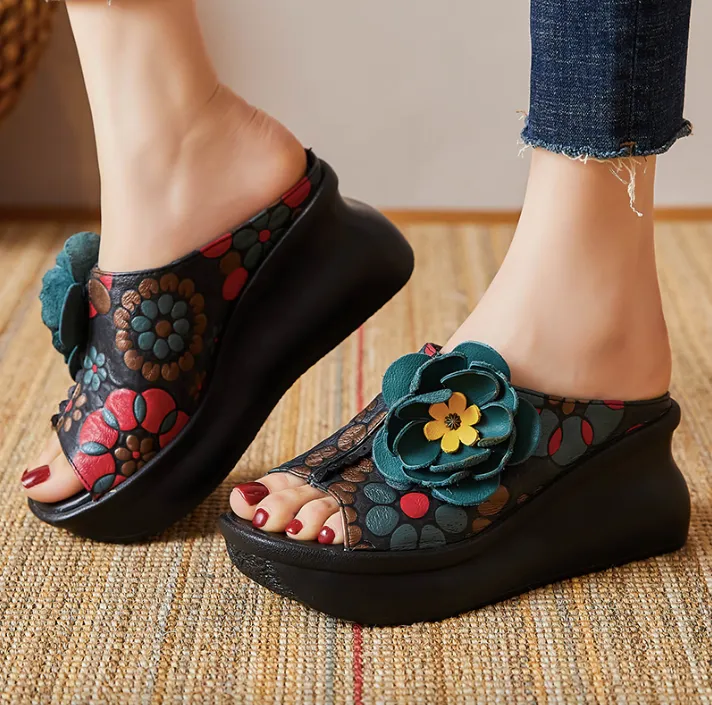 USS Shoes Nayib Women's Leather Clogs Birkenstock Casual Shoes