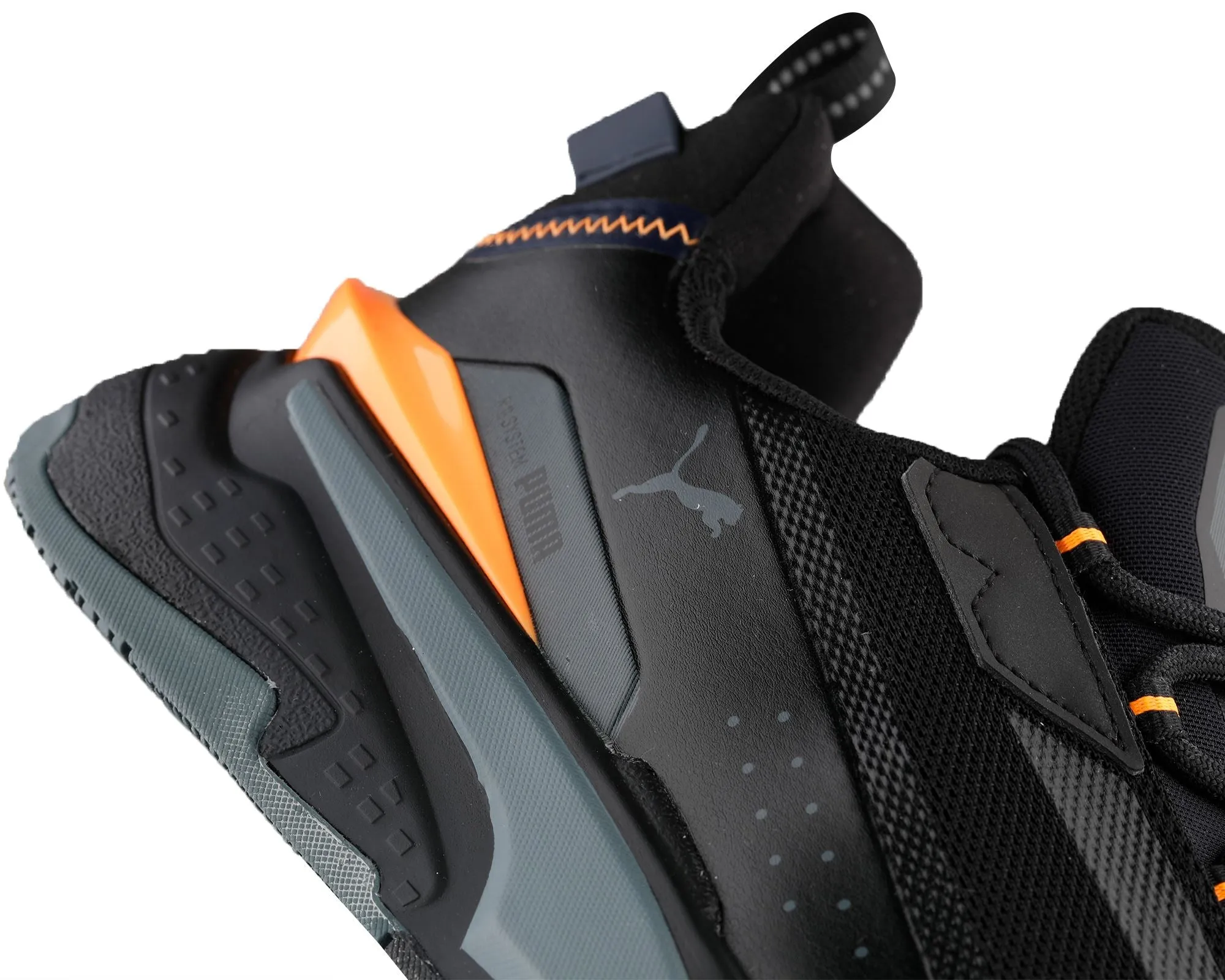 Original Puma Rs-Fast Unmarked Reflective Men Casual Black Sport Shoes 38521102 Puma Sneaker Puma Shoes Golf