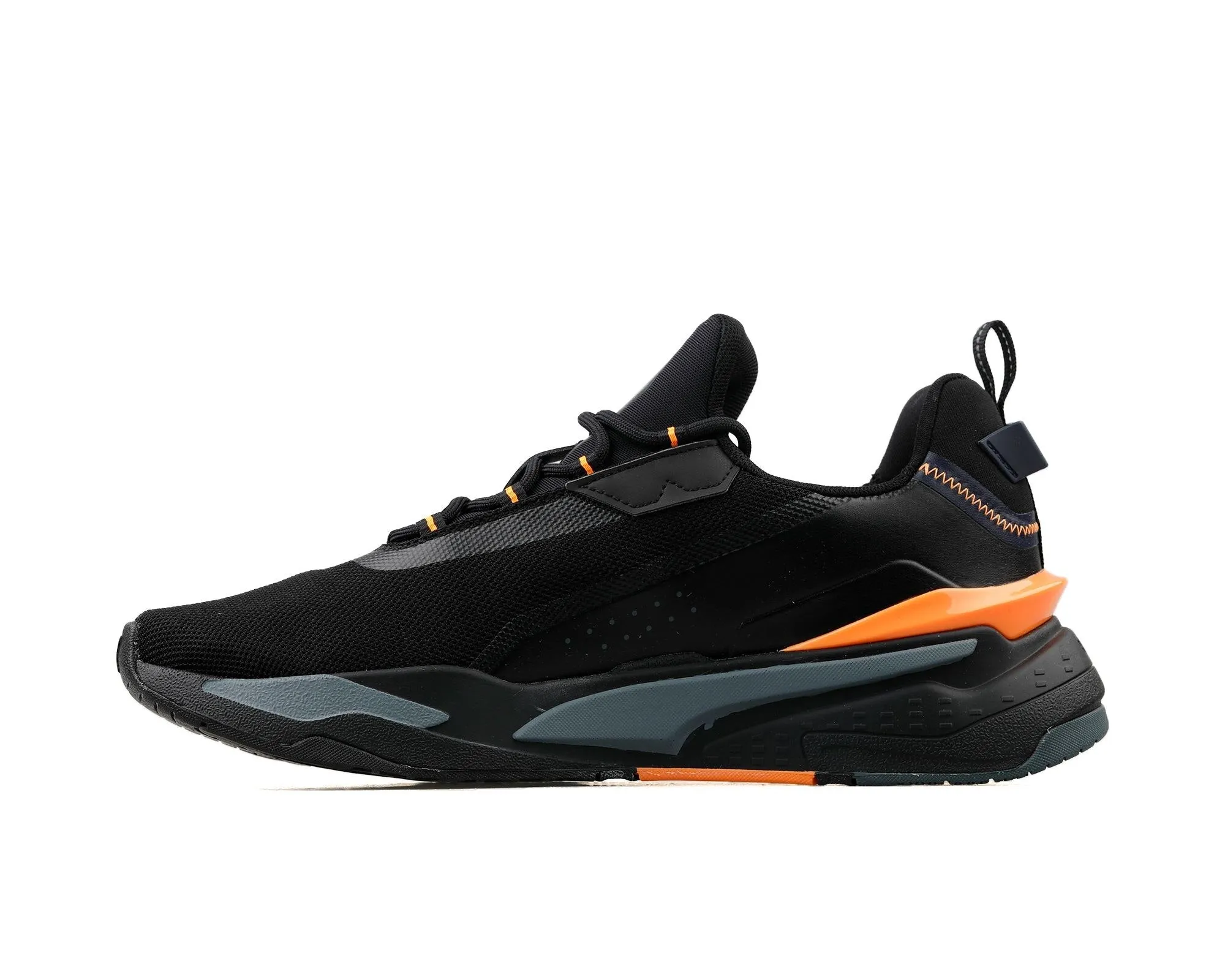 Original Puma Rs-Fast Unmarked Reflective Men Casual Black Sport Shoes 38521102 Puma Sneaker Puma Running Shoes Marathon