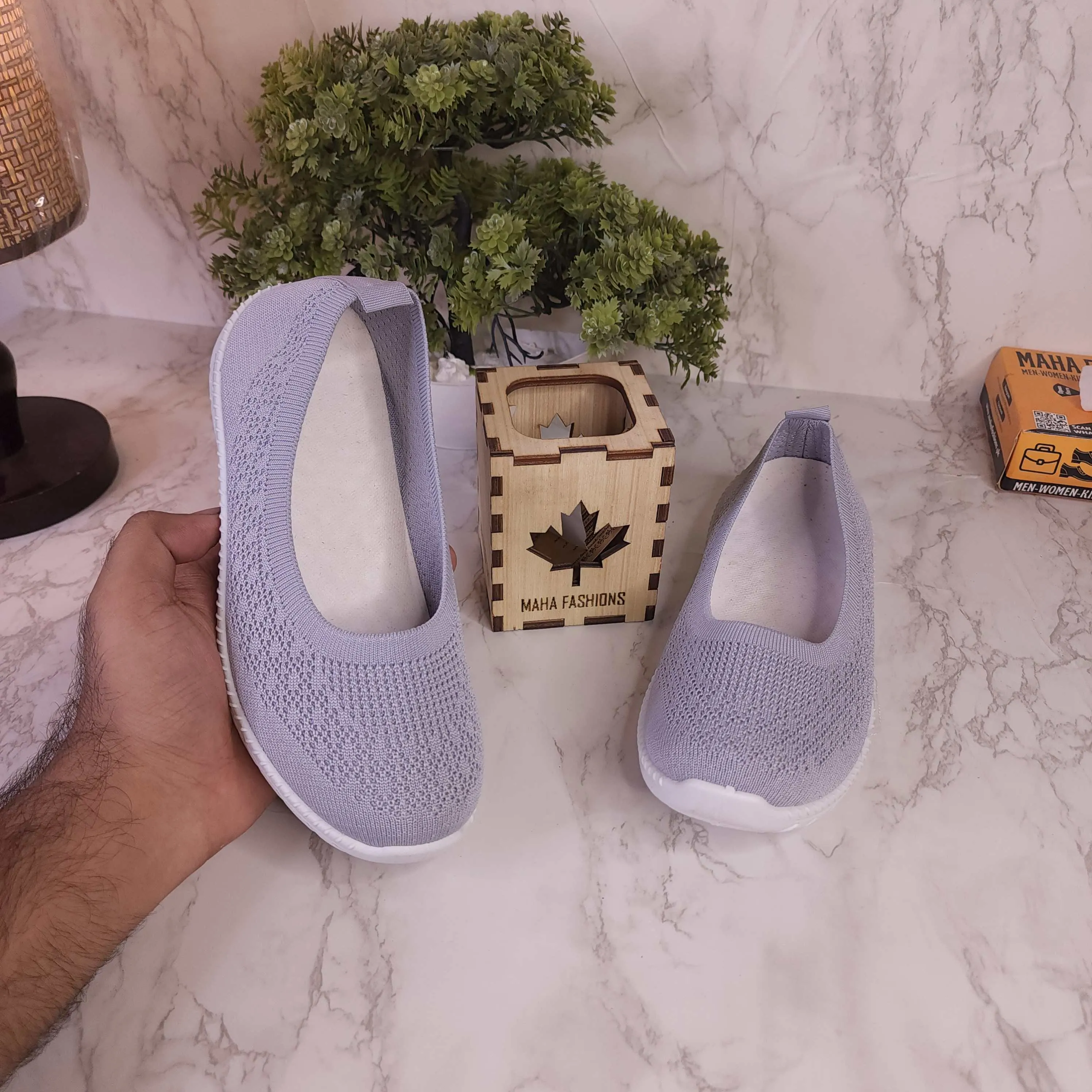 Bally Loafers Grey Women Comfortable Loafers Casual Slip