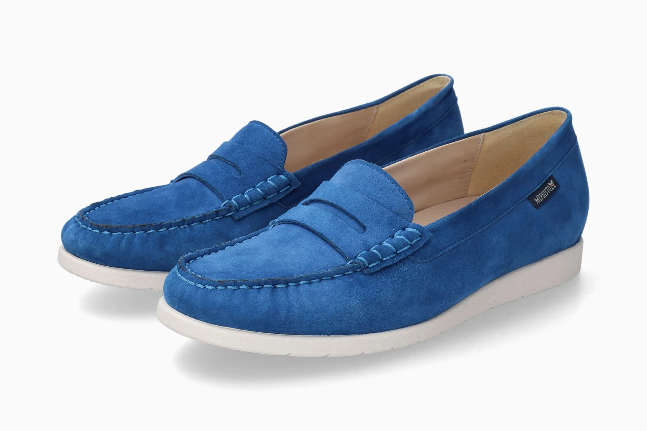 Volga - Denim Flat Slip On Shoes