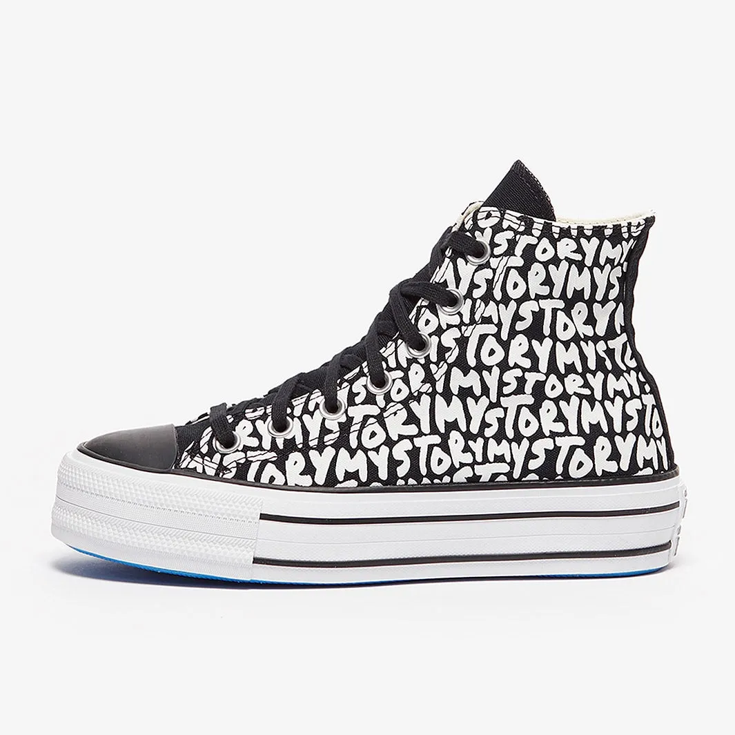 Converse Womens Chuck Taylor All Star Double Stack Lift Wynn Casual Shoes