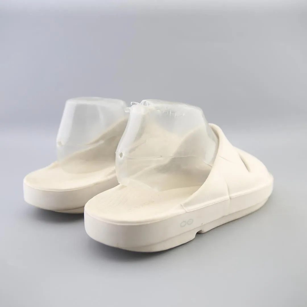 Raffia Slide Sandals OOFOS OOAHH