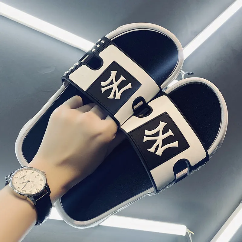 Men Beach Shoes Men's Slippers Summer Fashion Delicate Slippers W101