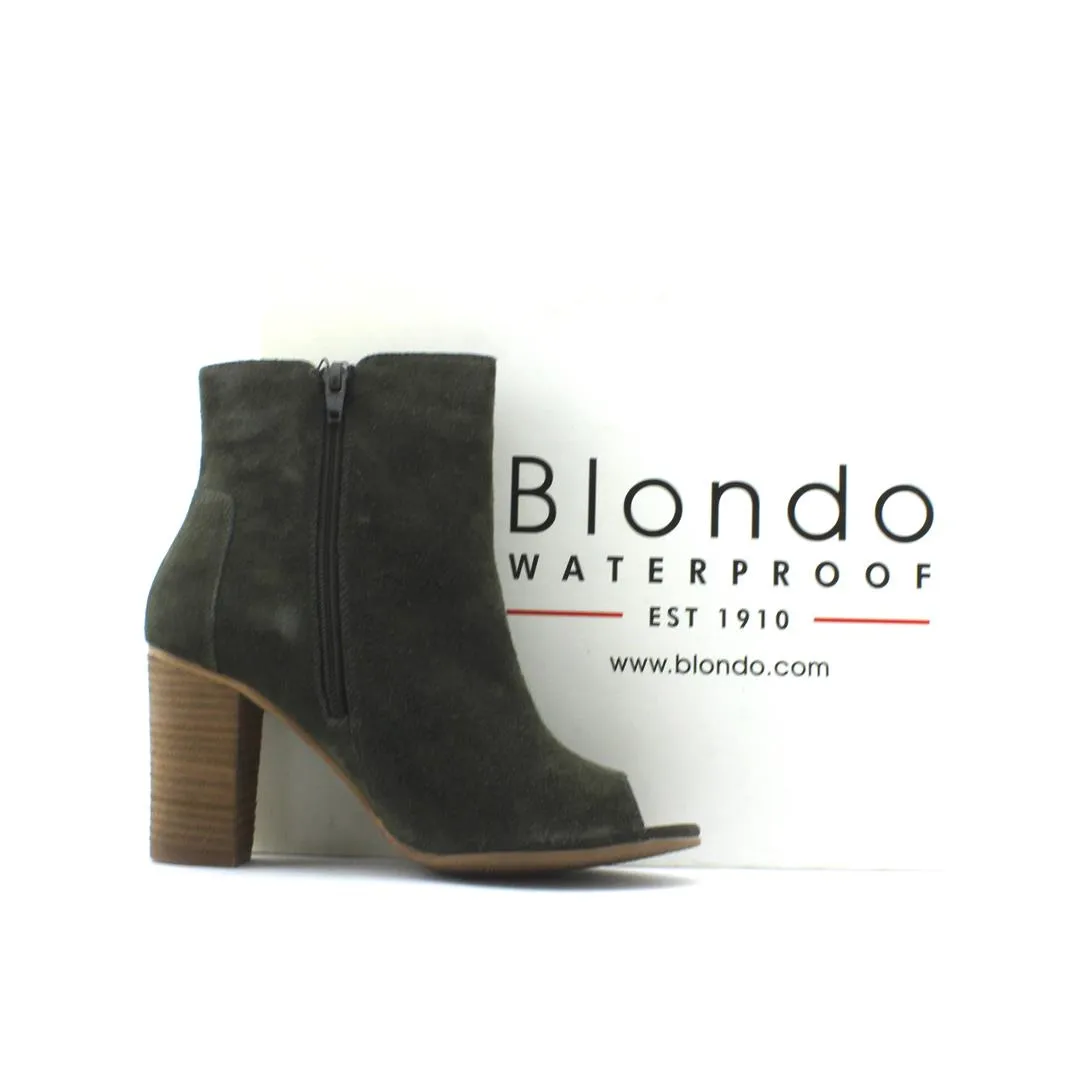 Smiling Slippers BLONDO PAISY OLV SUEDE