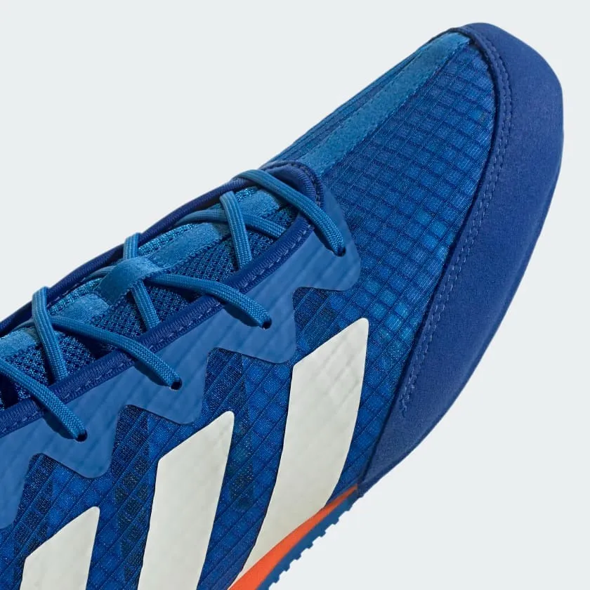 Best Asics Shoes 2023 Boxschuhe ADIDAS Box Hog 4 - Blau/Silber