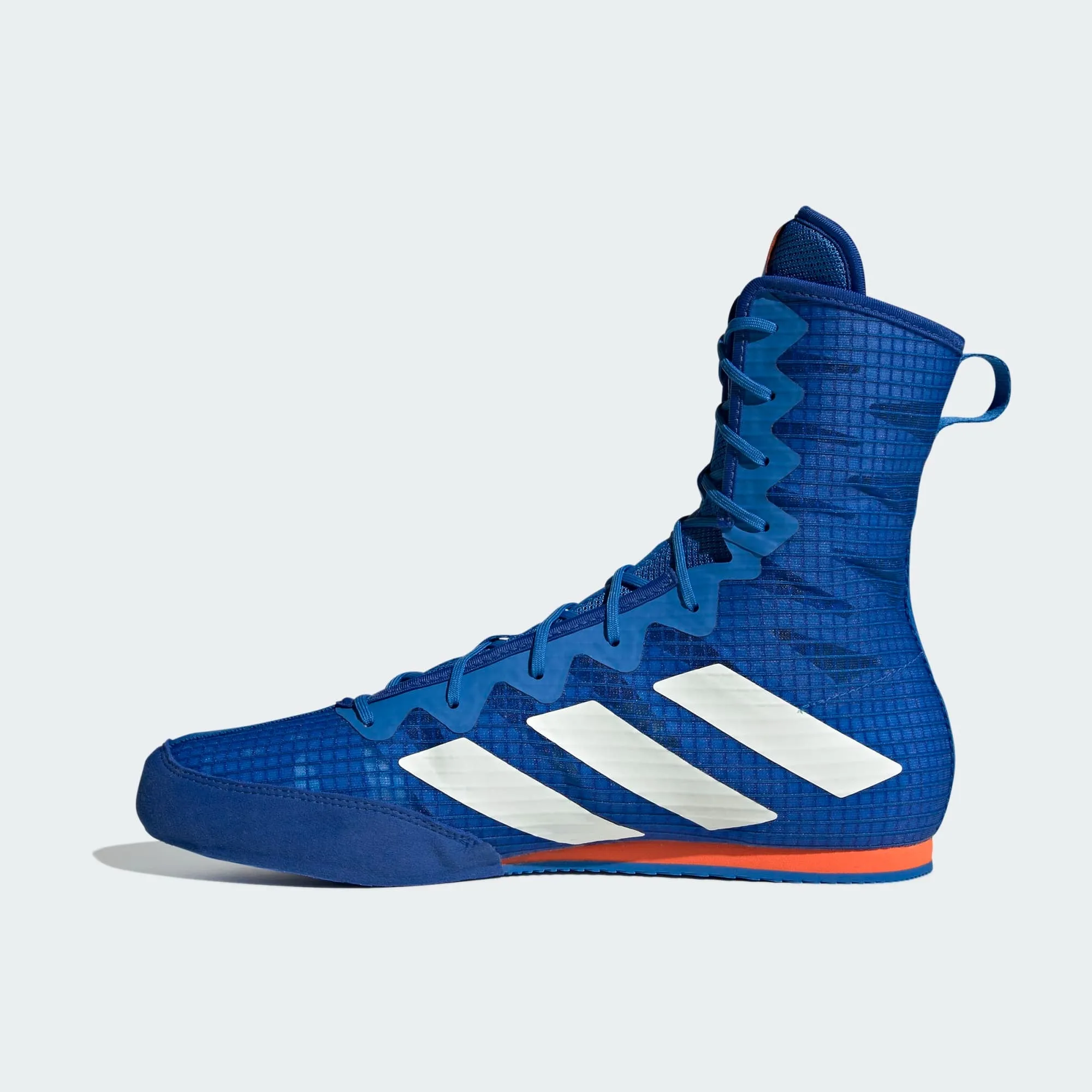 Boxschuhe ADIDAS Box Hog 4 - Blau/Silber Asics Gel Dedicate 8 Tennis Shoes Review