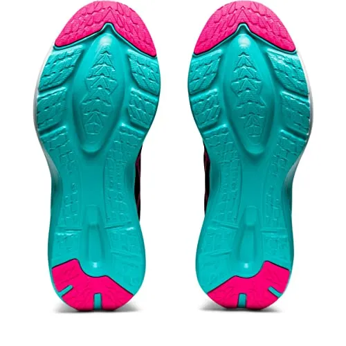 ASICS Women's VERSABLAST 2 Running Shoes, 9, Black/Pink GLO Asics Nova Surge Basketball Shoes