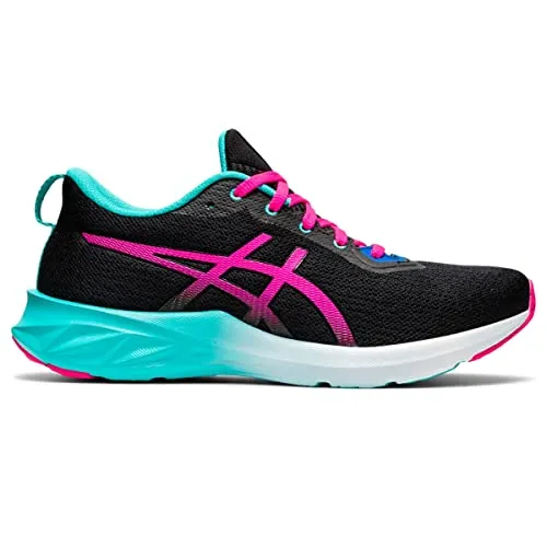 ASICS Women's VERSABLAST 2 Running Shoes, 9, Black/Pink GLO Asics Size 16 Shoes
