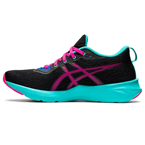 ASICS Women's VERSABLAST 2 Running Shoes, 9, Black/Pink GLO Best Comfortable Asics Shoes