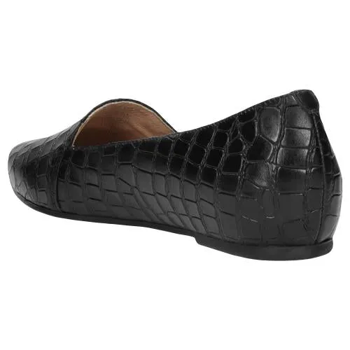 Wojas Black Leather Loafers | 939651 Stylish Oxfords