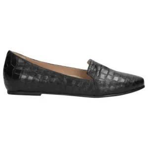 Oxford Wingtip Heels Wojas Black Leather Loafers | 939651