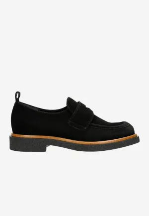 8053 Lace-up Oxfords Wojas Black Leather Penny Loafers | 4627961