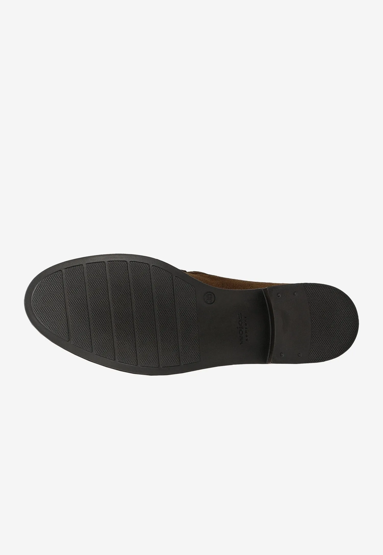 Wojas Brown Velour Leather Loafers | 4622262 Concourse Oxfords