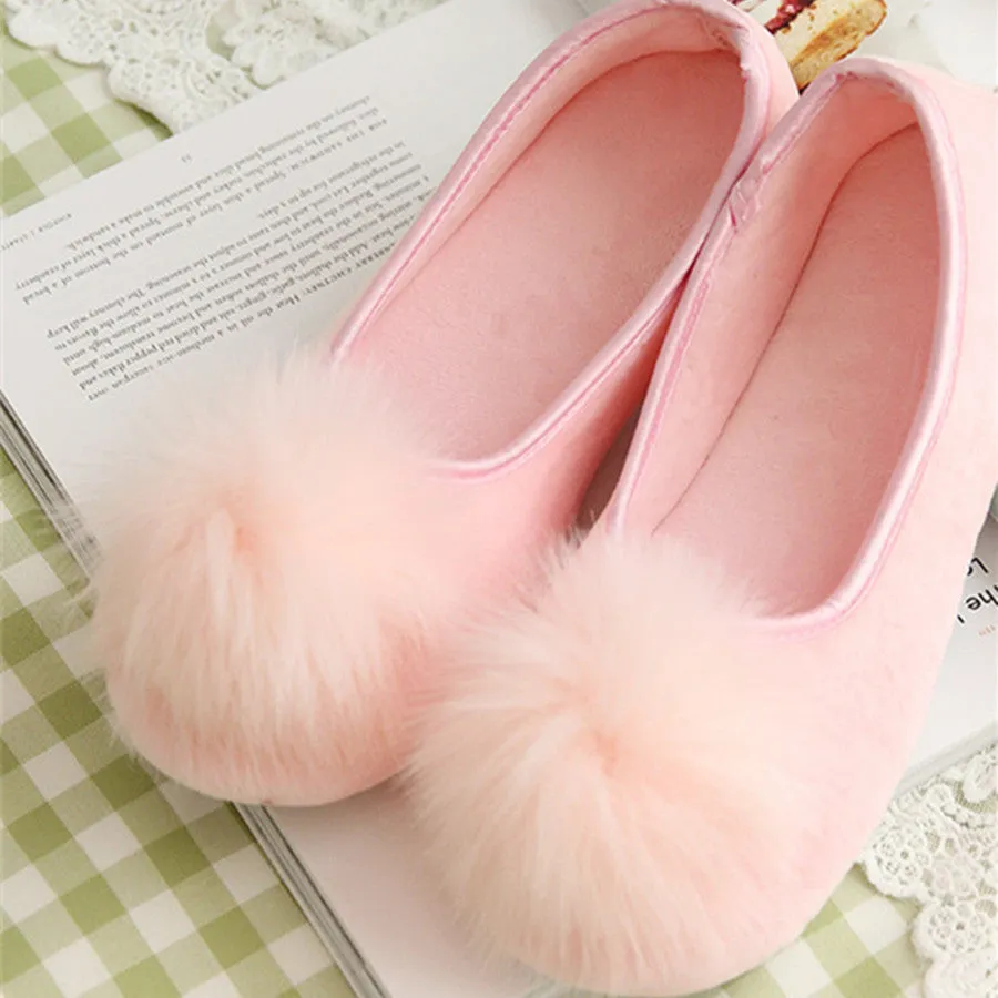 Women Indoor Wear Shoes Home Slippers Sweet Looking Two Colors Spring Autumn Wear Fashion Style Comfortable Wear Slippers Lazy Step