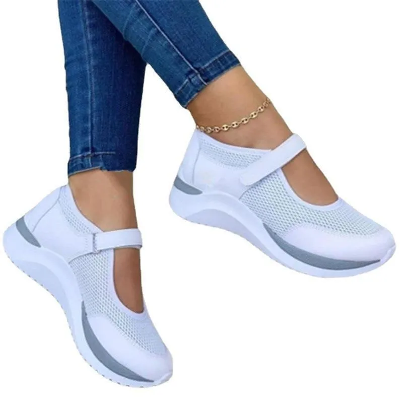 Women Platform Shoes Outdoor Women Shoes Walking Comfortable Sneakers Female Cowboy Casual Shoes