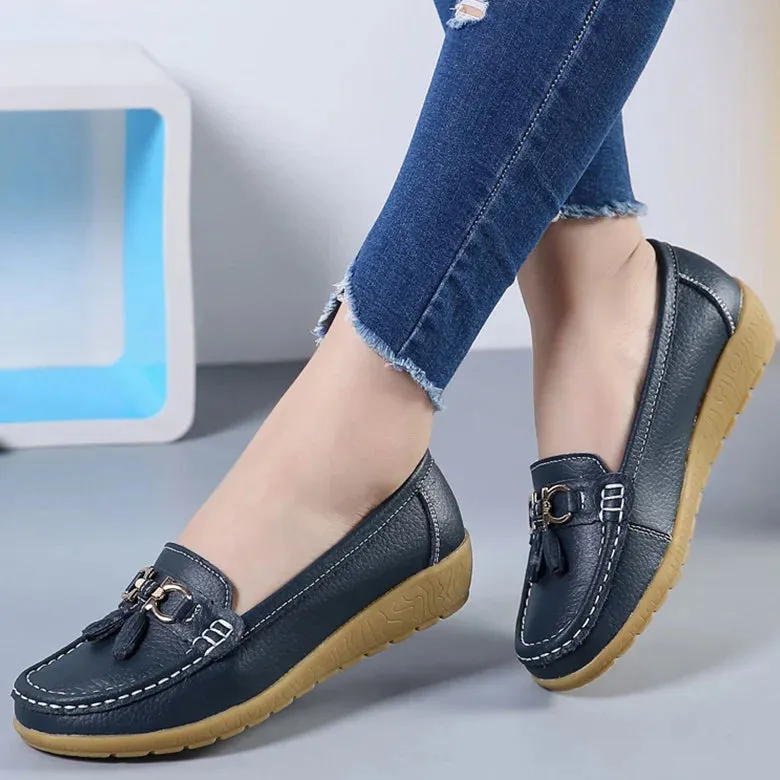 Slip-on Business Casual Shoes Women Shoes Women Sports Shoes With Low Heels Loafers Slip On Casual Sneaker Zapatos Mujer White Shoes Female Sneakers Tennis