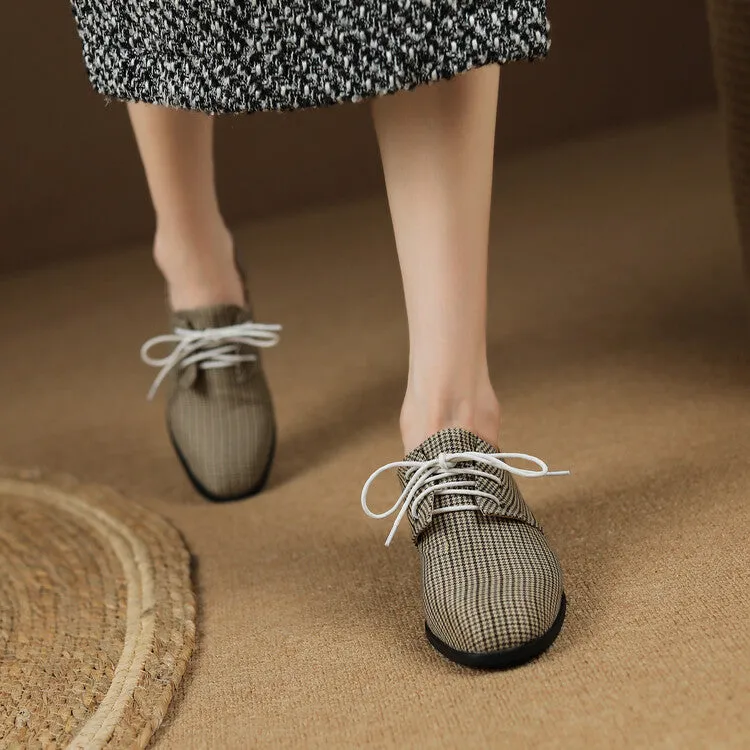 Snakeskin Oxfords Women's Lace Up Oxford Shoes