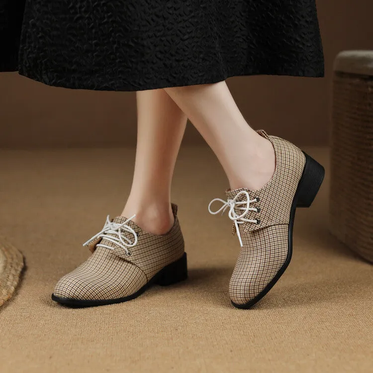 Women's Lace Up Oxford Shoes Sneakers That Look Like Oxfords