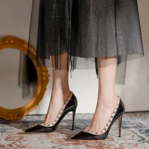 Resort Antigua Women's Patent Leather High Heel Shoes