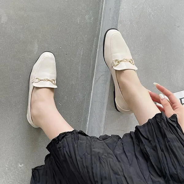 Surfer Loafers Women's Retro Horsebit Flat Loafers 79882601S