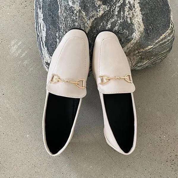 Women's Retro Horsebit Flat Loafers 79882601S Deer Stag Loafers