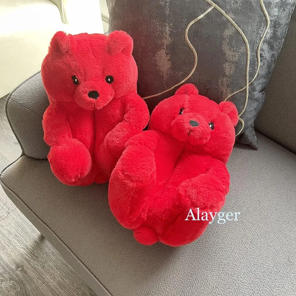 Sale On Slippers Womens Teddy Bear