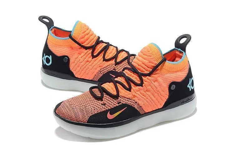 Nike Zoom KD11 Orange Black Men Shoes Sneaker Sale Size US 7-12 Asics Road Tested Shoes