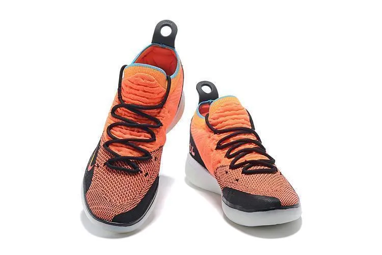 Asics Shoes Duomax Nike Zoom KD11 Orange Black Men Shoes Sneaker Sale Size US 7-12